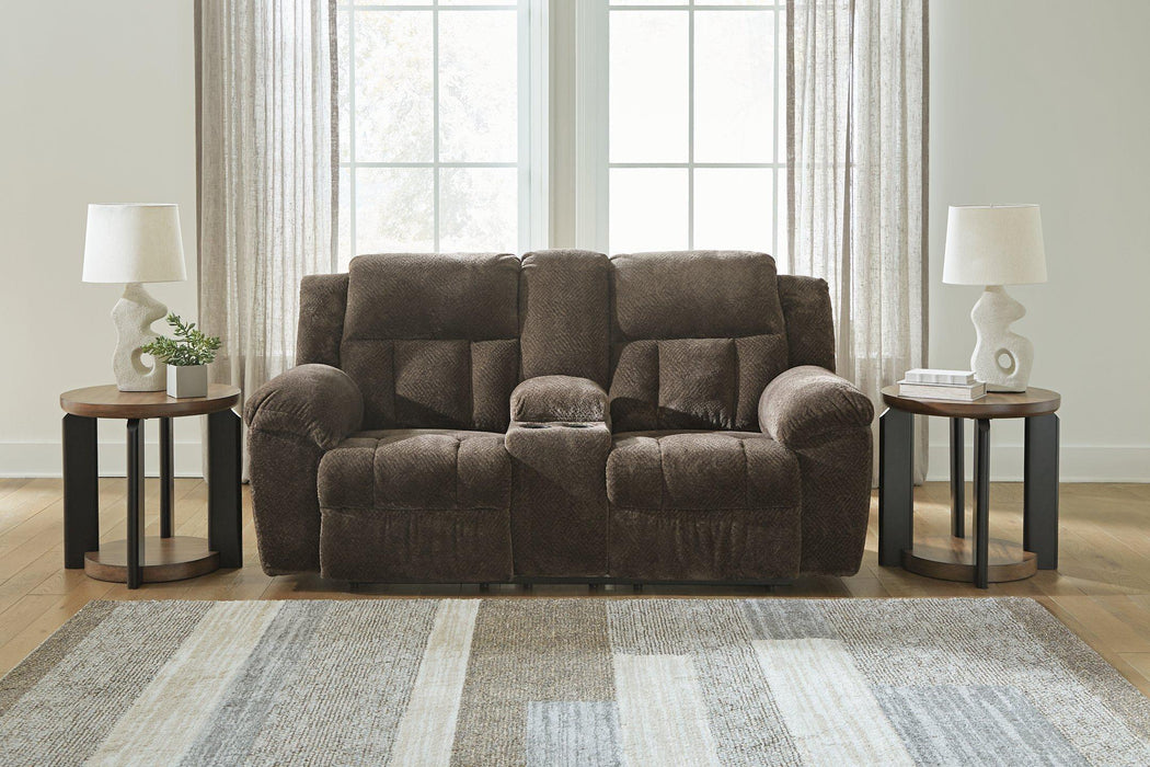 Frohn Reclining Loveseat with Console - BWO Furniture & Mattresses