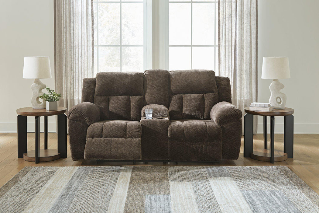 Frohn Reclining Loveseat with Console - BWO Furniture & Mattresses