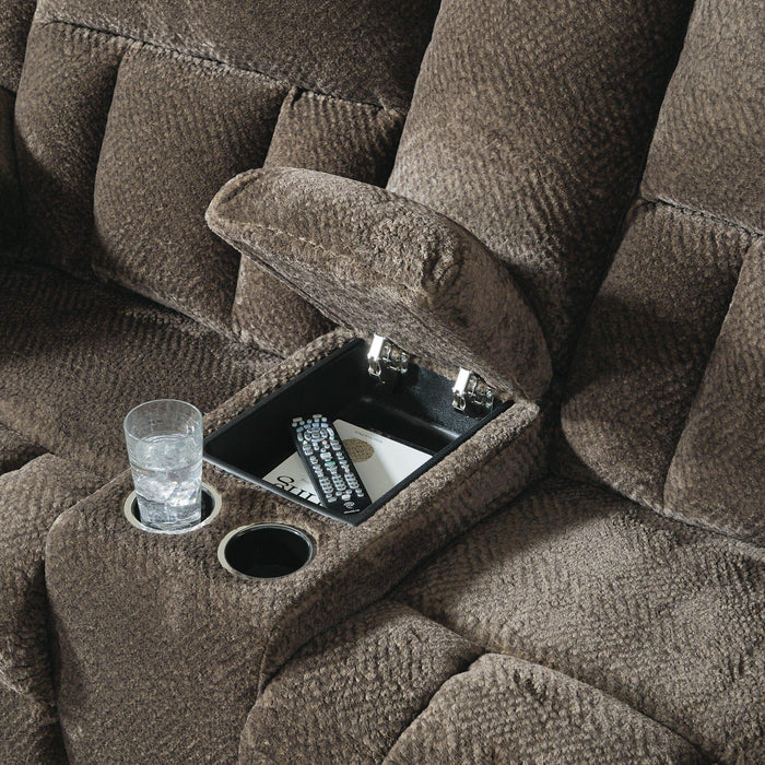 Frohn Reclining Loveseat with Console - BWO Furniture & Mattresses