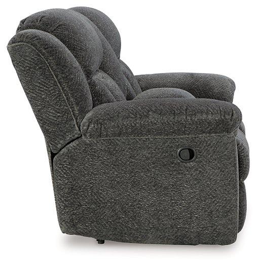 Frohn Reclining Loveseat with Console - BWO Furniture & Mattresses