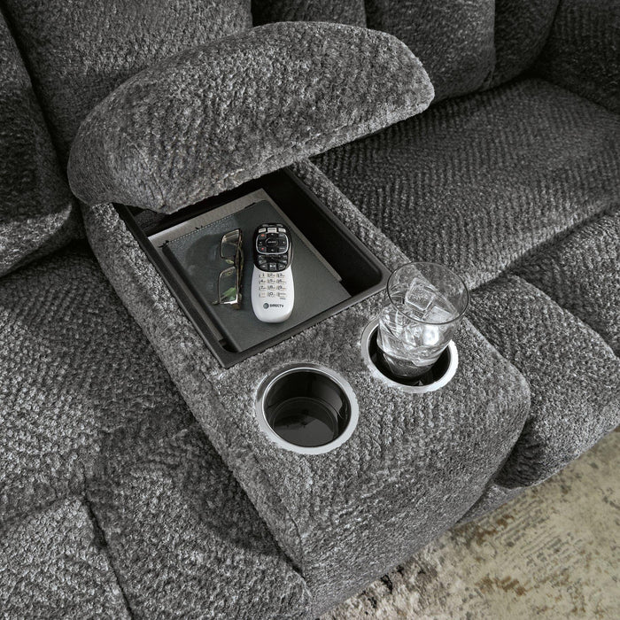 Frohn Reclining Loveseat with Console - BWO Furniture & Mattresses