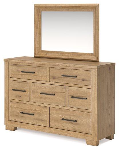 Galliden Dresser and Mirror - BWO Furniture & Mattresses