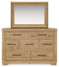 Galliden Dresser and Mirror - BWO Furniture & Mattresses