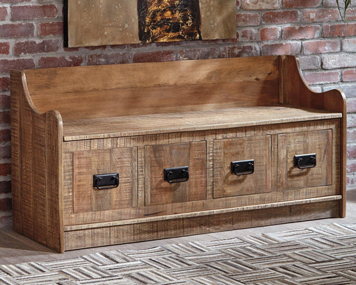 Garrettville Storage Bench - BWO Furniture & Mattresses