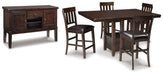 Haddigan Counter Height Dining Set - BWO Furniture & Mattresses