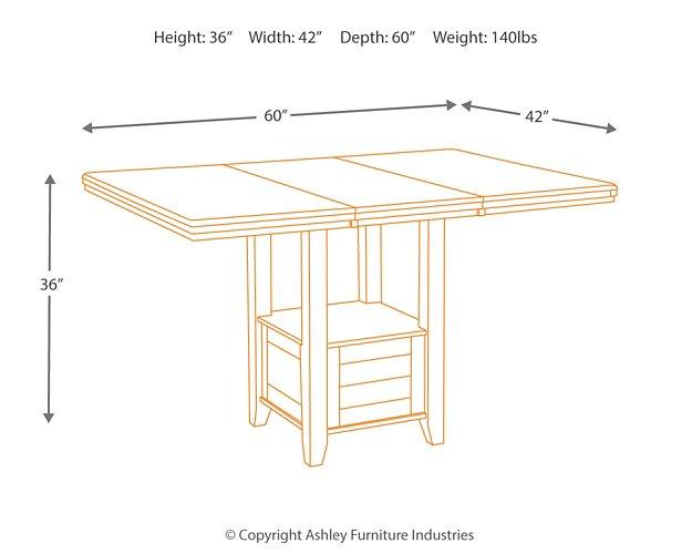 Haddigan Dining Room Set - BWO Furniture & Mattresses