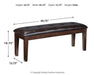 Haddigan Dining Bench - BWO Furniture & Mattresses