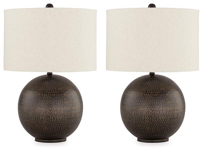 Hambell Lamp Set - BWO Furniture & Mattresses