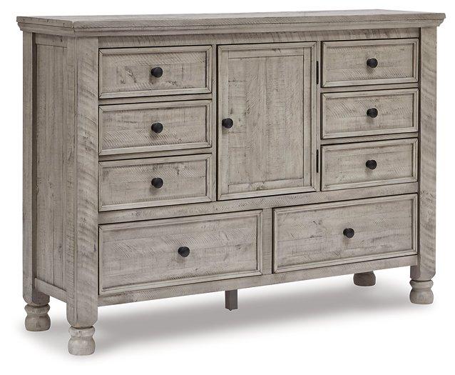 Harrastone Dresser and Mirror - BWO Furniture & Mattresses