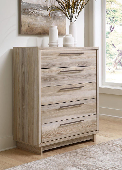 Hasbrick Wide Chest of Drawers - BWO Furniture & Mattresses