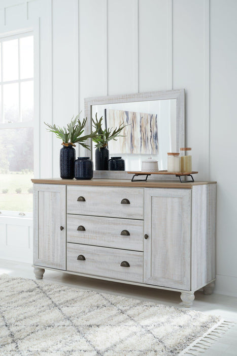 Haven Bay Dresser and Mirror - BWO Furniture & Mattresses