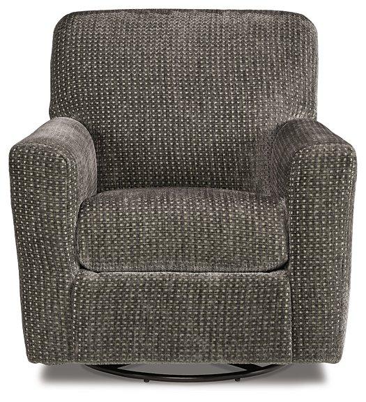 Herstow Swivel Glider Accent Chair - BWO Furniture & Mattresses