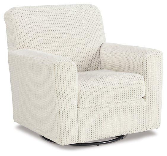 Herstow Swivel Glider Accent Chair - BWO Furniture & Mattresses