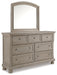 Lettner Dresser and Mirror image