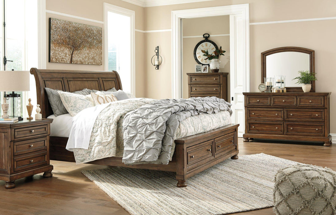 Flynnter Dresser and Mirror - BWO Furniture & Mattresses