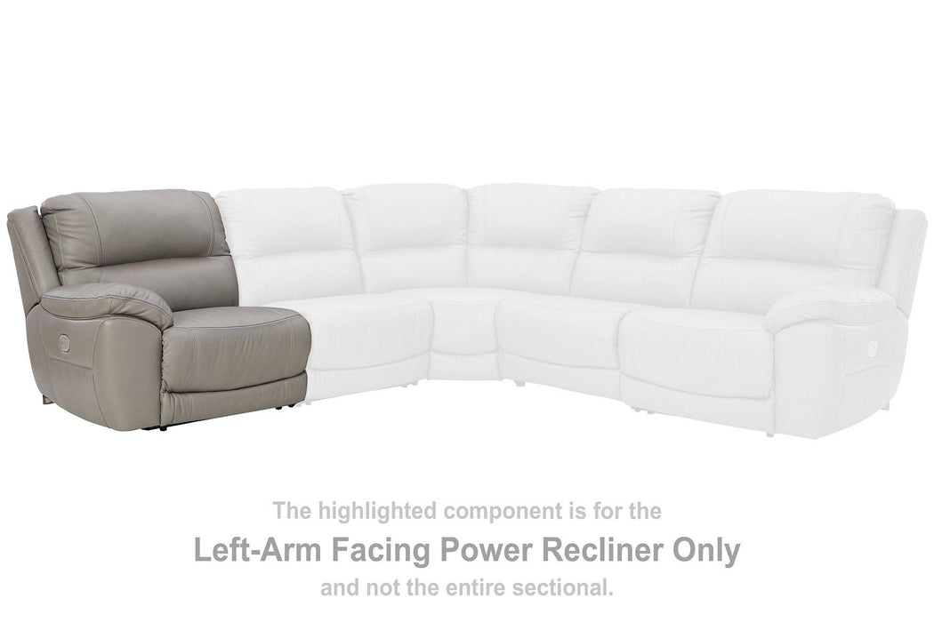 Dunleith 2-Piece Power Reclining Loveseat - BWO Furniture & Mattresses