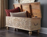 Fossil Ridge Storage Bench - BWO Furniture & Mattresses