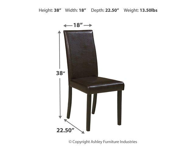 Kimonte Dining Chair Set - BWO Furniture & Mattresses