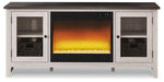 Dorrinson 60" TV Stand with Electric Fireplace - BWO Furniture & Mattresses