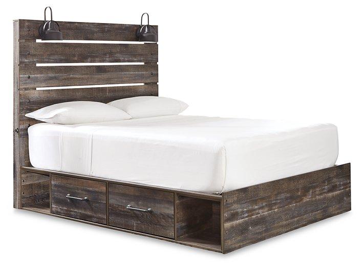 Drystan Bed with 4 Storage Drawers - BWO Furniture & Mattresses