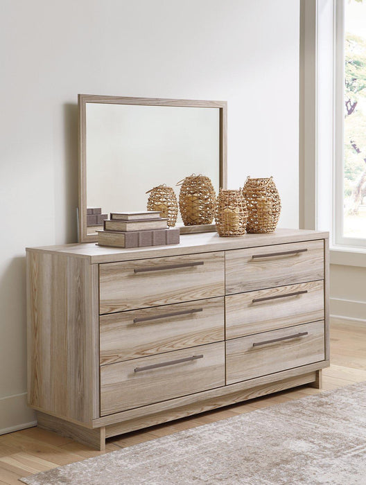 Hasbrick Dresser and Mirror - BWO Furniture & Mattresses