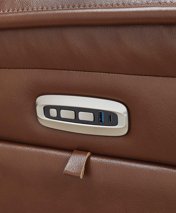 Healy Pier Power Reclining Loveseat with Console - BWO Furniture & Mattresses