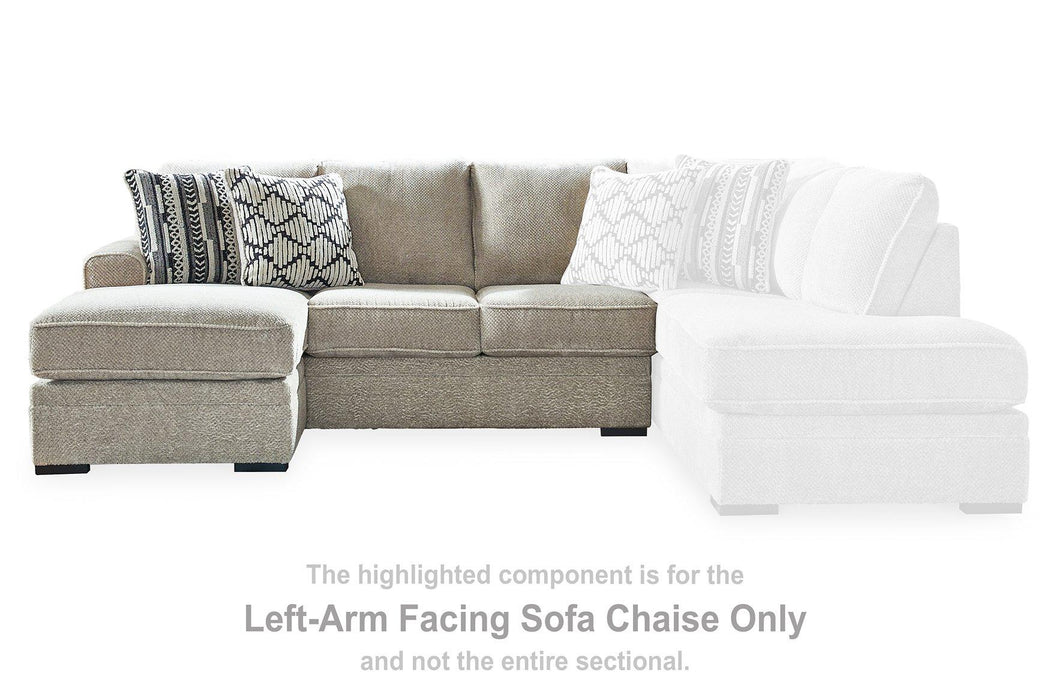 Calnita Sectional with Chaise - BWO Furniture & Mattresses