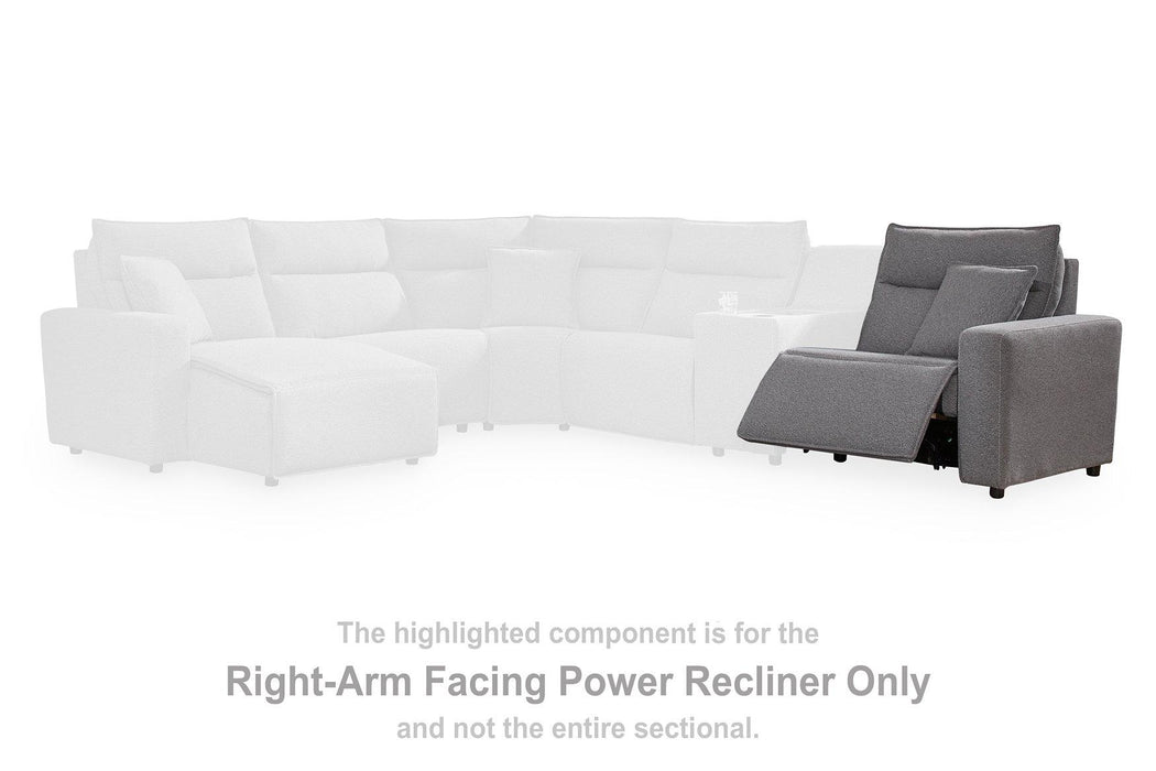 Modmax II Power Reclining Sectional with Audio Consoles - BWO Furniture & Mattresses