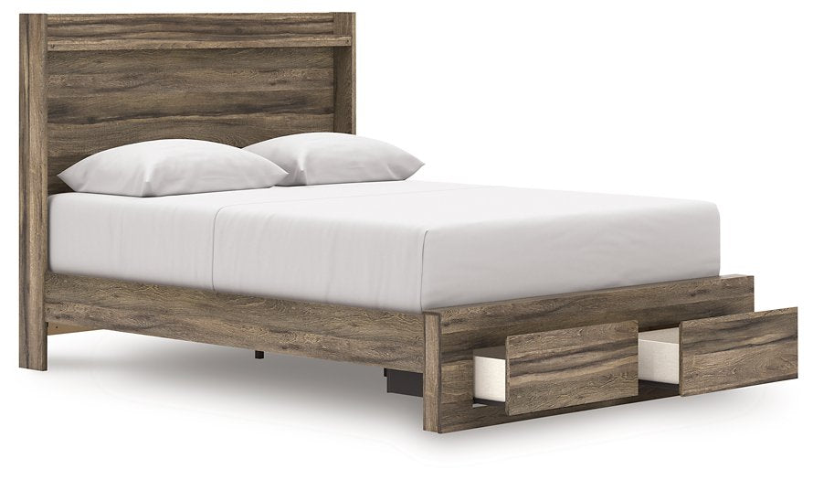 Elbrim Panel Storage Bed