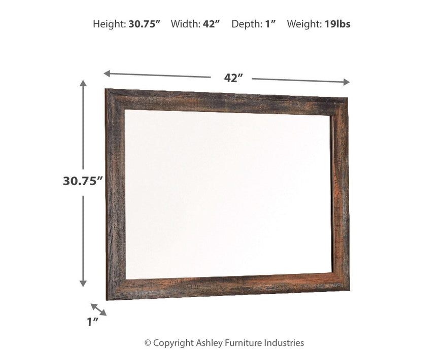 Drystan Bedroom Mirror - BWO Furniture & Mattresses