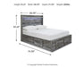 Baystorm Storage Bed - BWO Furniture & Mattresses