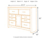 Juararo Dresser - BWO Furniture & Mattresses
