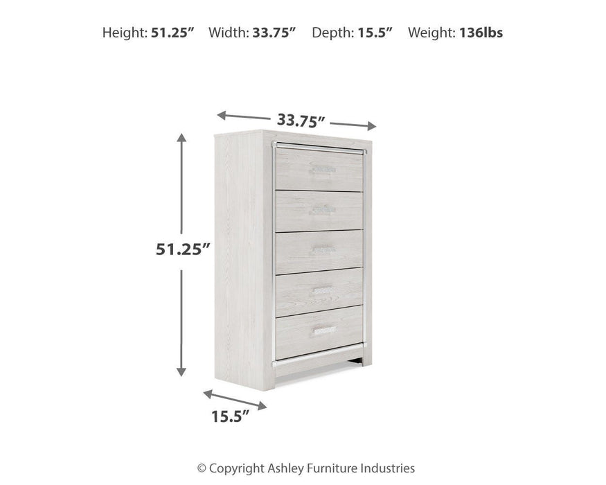 Altyra Chest of Drawers - BWO Furniture & Mattresses