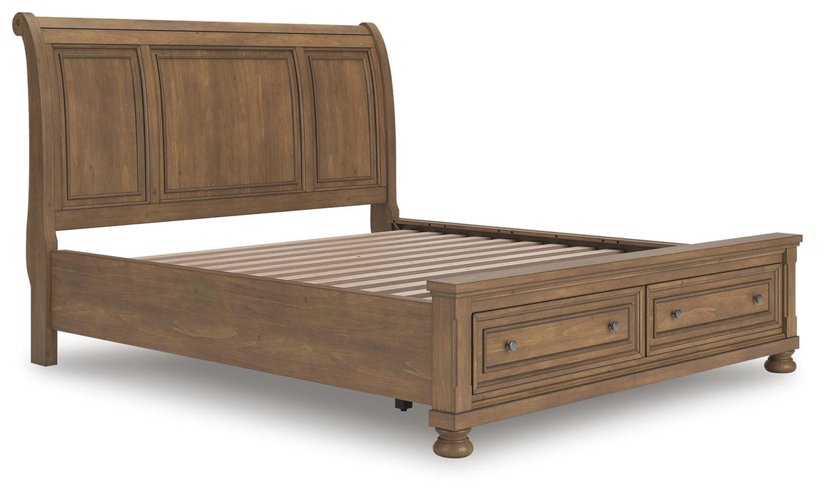 Feddinger Panel Storage Bed - BWO Furniture & Mattresses