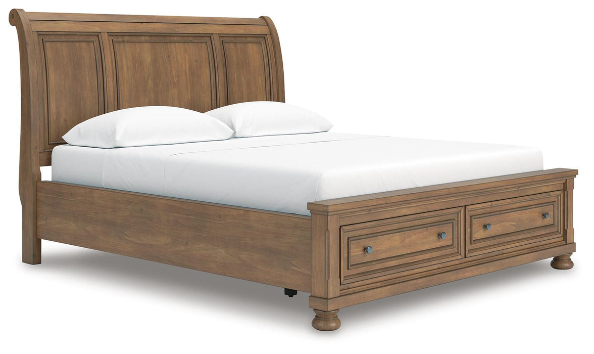 Feddinger Panel Storage Bed - BWO Furniture & Mattresses