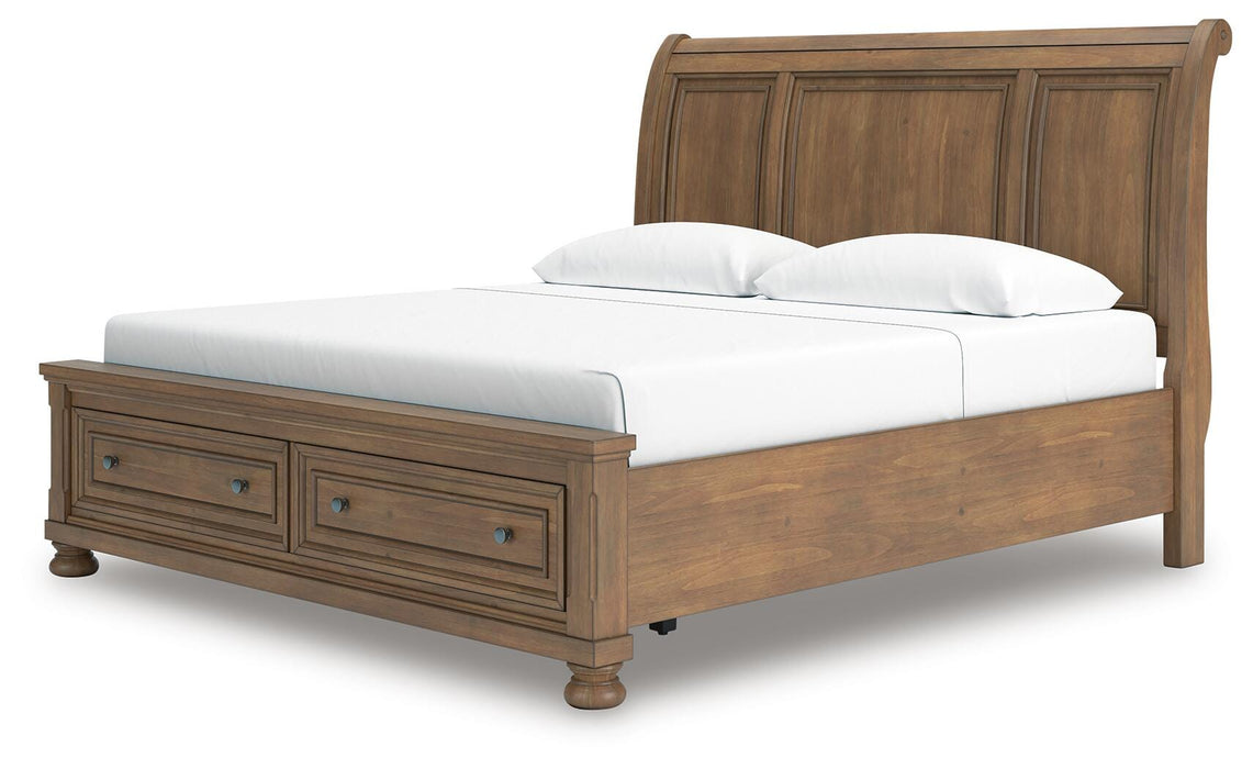 Feddinger Panel Storage Bed - BWO Furniture & Mattresses