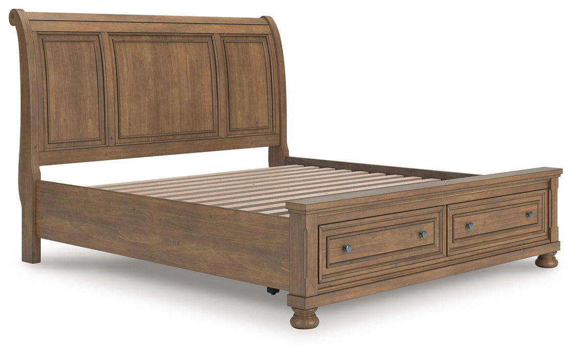 Feddinger Panel Storage Bed - BWO Furniture & Mattresses
