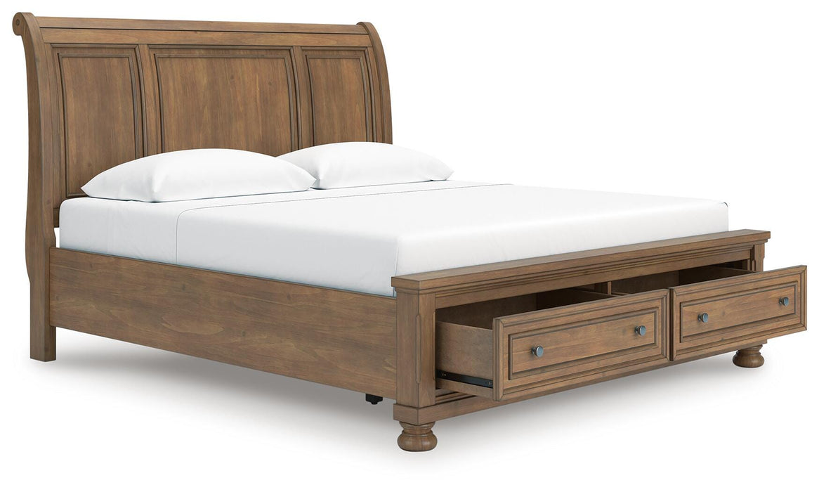 Feddinger Panel Storage Bed - BWO Furniture & Mattresses