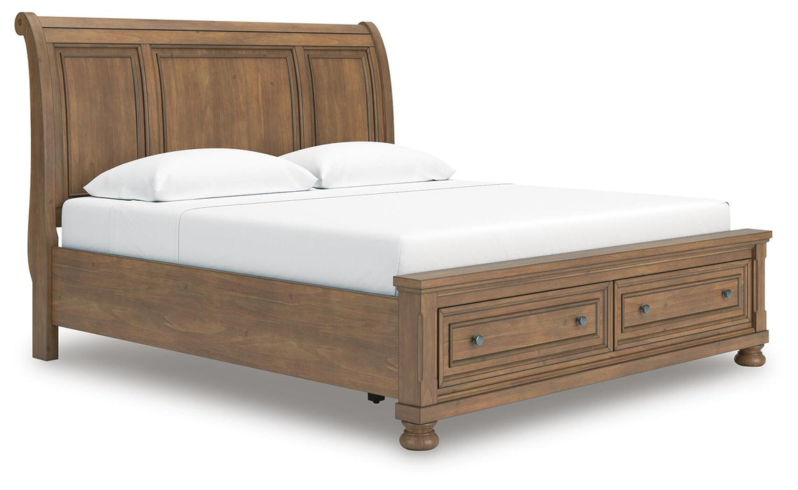 Feddinger Panel Storage Bed - BWO Furniture & Mattresses