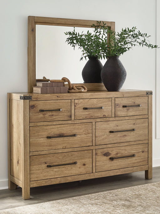 Ridgester Dresser and Mirror - BWO Furniture & Mattresses