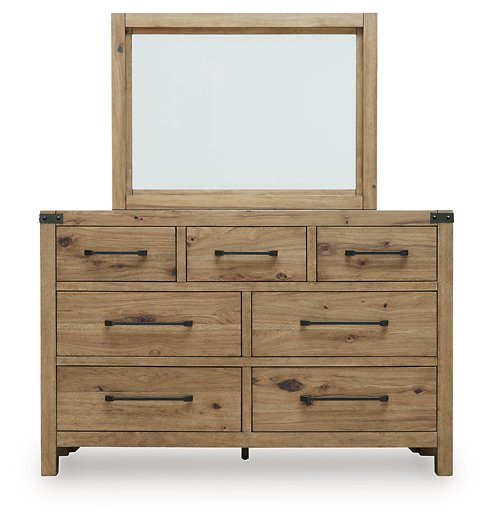 Ridgester Dresser and Mirror - BWO Furniture & Mattresses