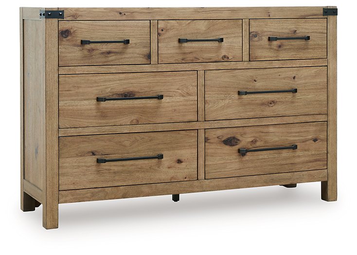 Ridgester Dresser and Mirror - BWO Furniture & Mattresses