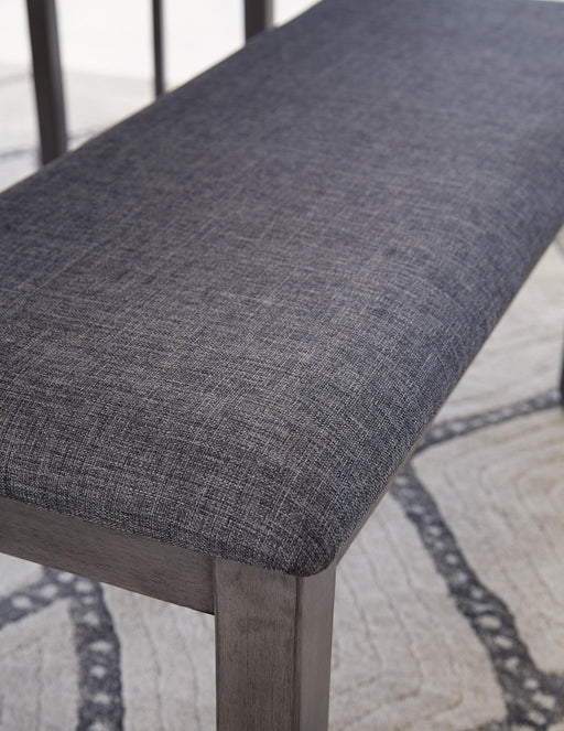 Bridson Dining Table and Chairs with Bench (Set of 6) - BWO Furniture & Mattresses