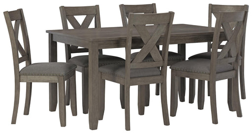 Caitbrook Dining Table and Chairs (Set of 7) - BWO Furniture & Mattresses