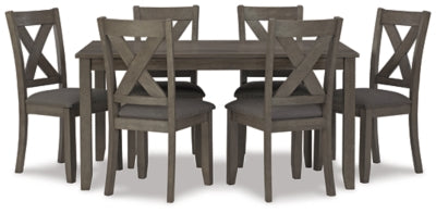 Caitbrook Dining Table and Chairs (Set of 7) - BWO Furniture & Mattresses
