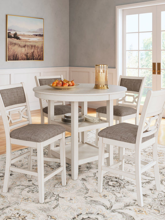 Erinberg Counter Height Dining Table and 4 Barstools (Set of 5) - BWO Furniture & Mattresses