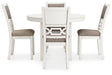 Erinberg Dining Table and 4 Chairs (Set of 5) - BWO Furniture & Mattresses