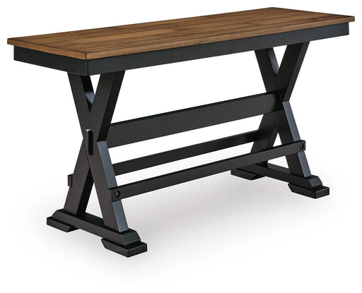 Wildenauer 48" Counter Height Bench - BWO Furniture & Mattresses