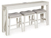 Robbinsdale Counter Height Dining Table and 3 Barstools Set - BWO Furniture & Mattresses