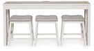 Robbinsdale Counter Height Dining Table and 3 Barstools Set - BWO Furniture & Mattresses